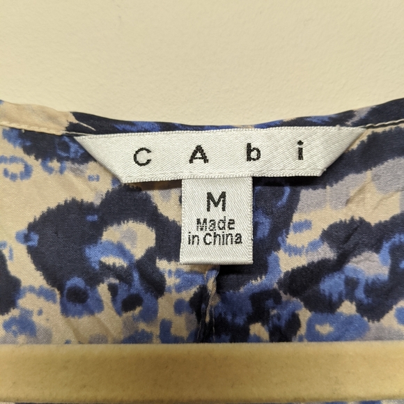 CAbi silk tank top with cascading ruffle - Picture 5 of 7